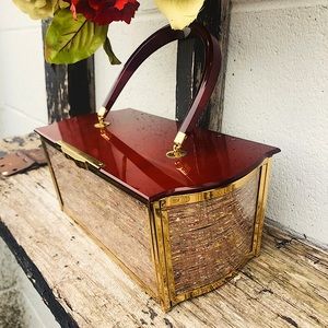 Vintage Lucite purse